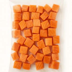 Salmon Rosado en cubos