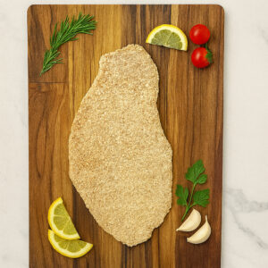 Milanesa de nalga ajo y perejil